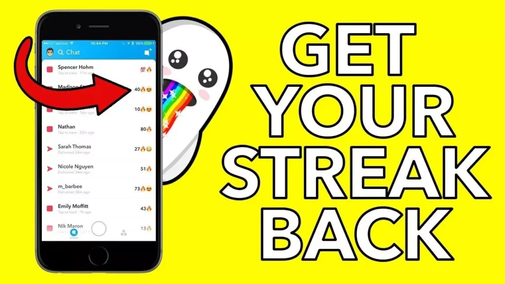 How To Get Streaks Back On Snapchat