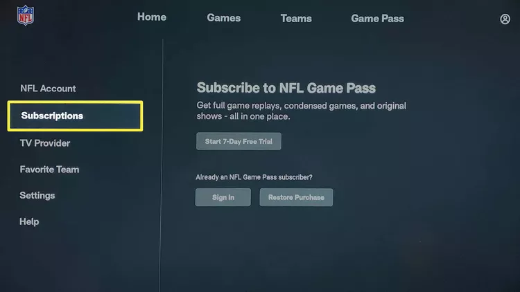 How to Watch NFL on Firestick: NFL App