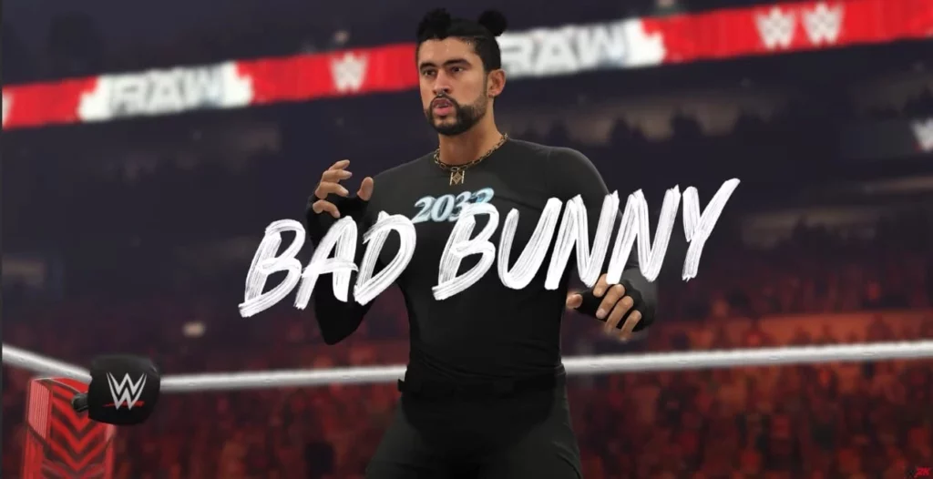  Bad Bunny In WWE 2k23 