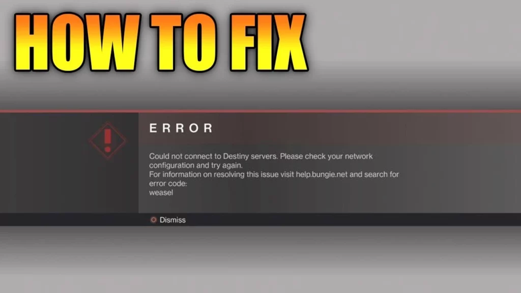 Fix Destiny 2 Chicken Error Code