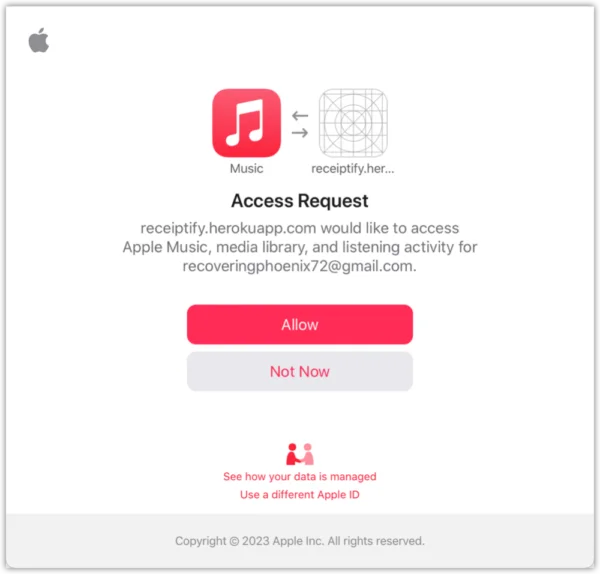How to Get Recieptify Apple Music
