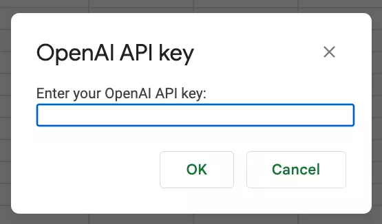 OpenAI Error: No API Key Provided