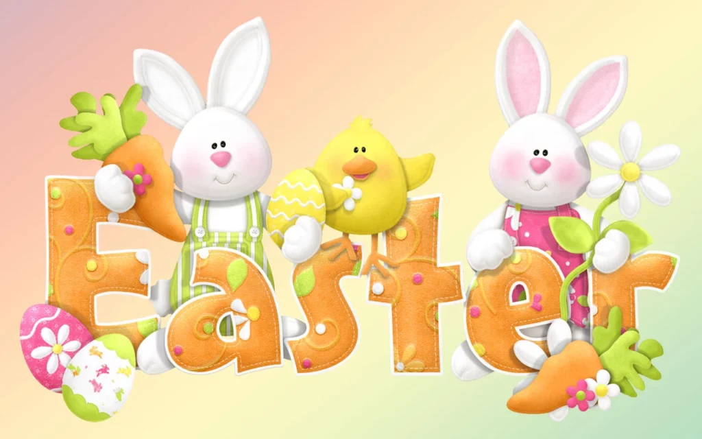 Easter Zoom Backgrounds
