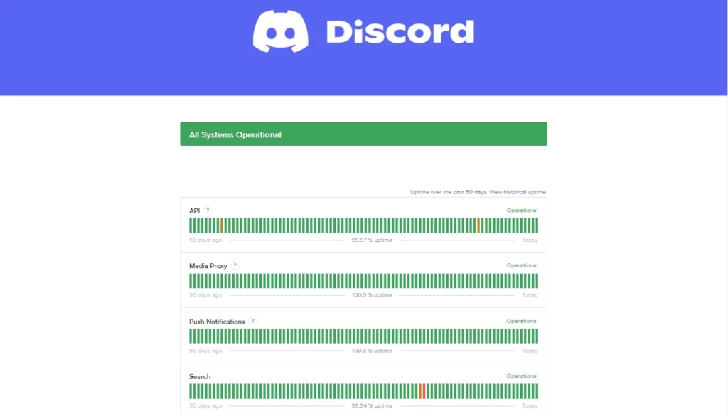 Discord search not working 
