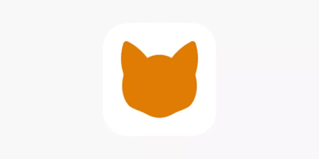 curious cat logo; apps like whisper