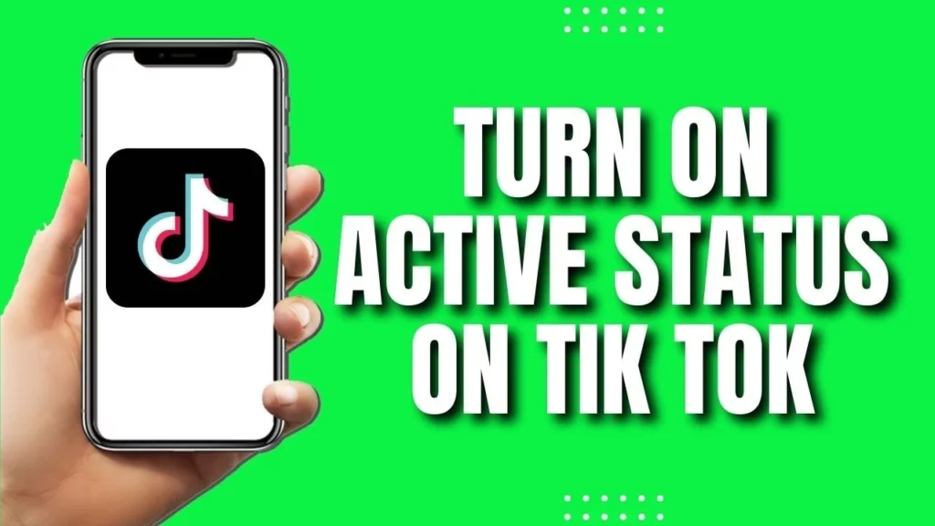 How to Turn Activity Status On?