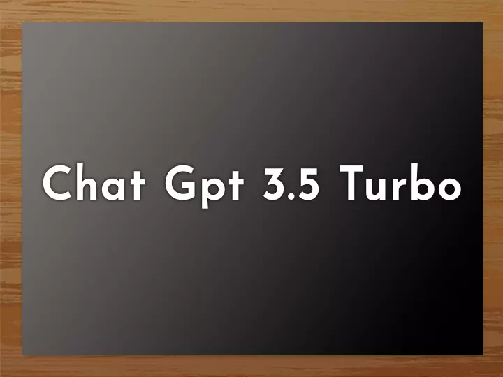 OpenAI ChatGPT 3.5; how to make gpt 3.5 turbo remember the last output.