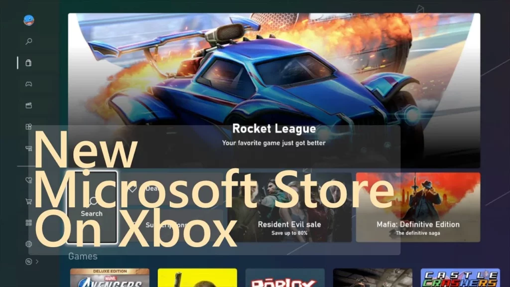 New Microsoft store on Xbox; Microsoft store not working on Xbox