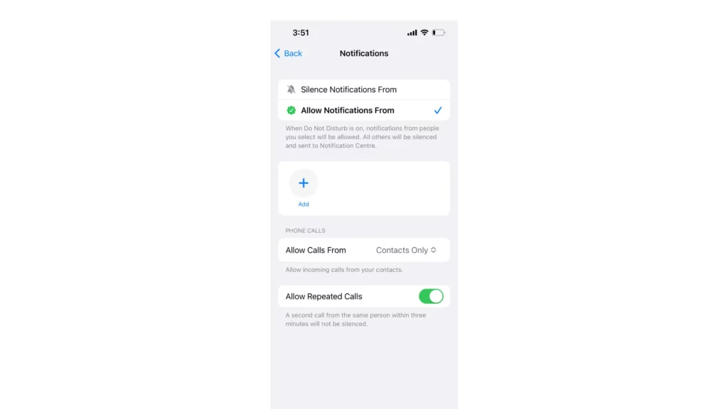 Customizing donot disturb; what does do not disturb do on iPhone