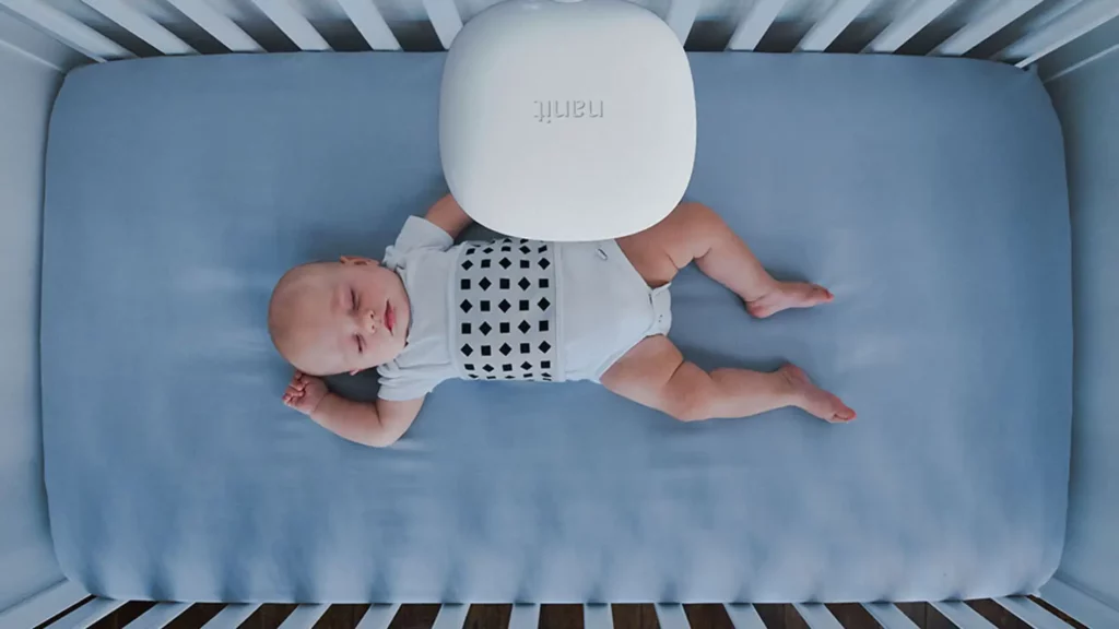 Nanit camera placed over a crib; Nanit camera not working 