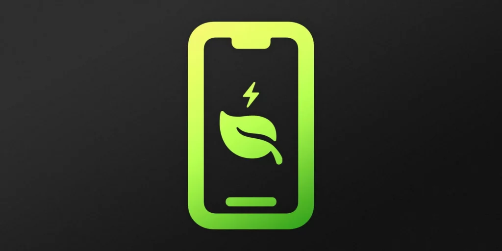 Gtreen charging; How to enable clean energy charging on iphone