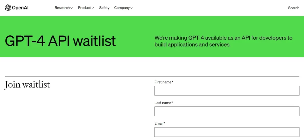GPT-4 ; How to Join GPT-4 API Waitlist? Get the API Easily by Doing This