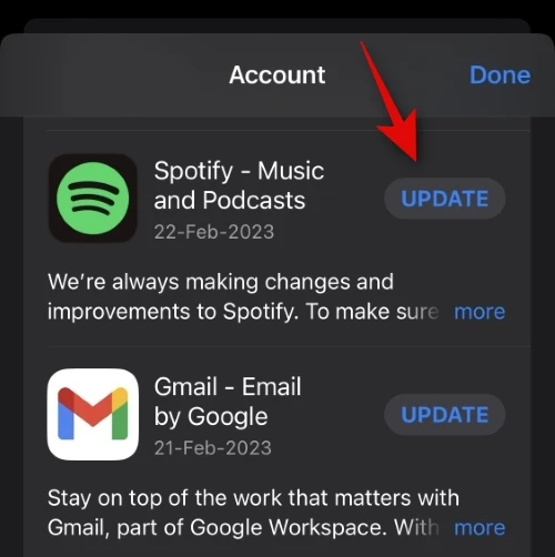 Fix Spotify DJ Not Working by Updating The App