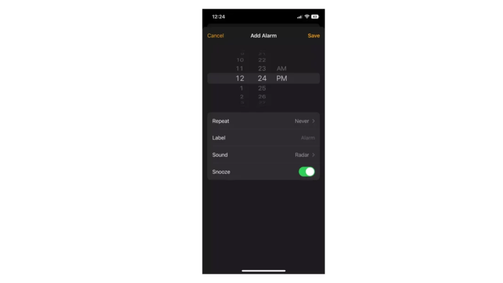 Clock app on iPhone; How to make custom alarm on iPhone