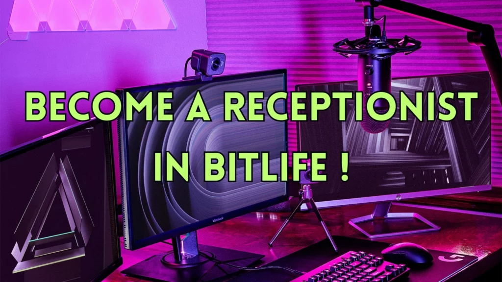 How to Become a Receptionist in BitLife?