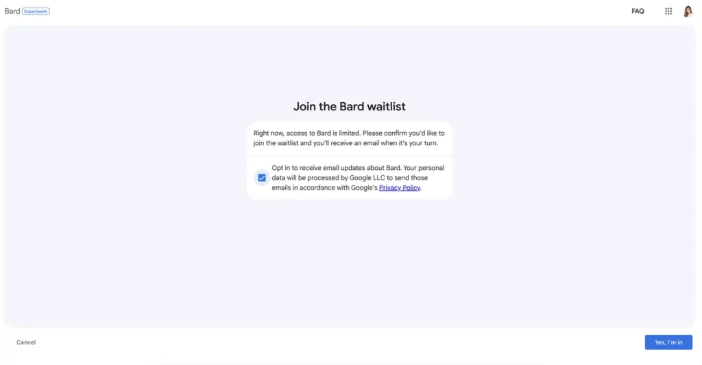 How to Join Google Bard AI Waitlist