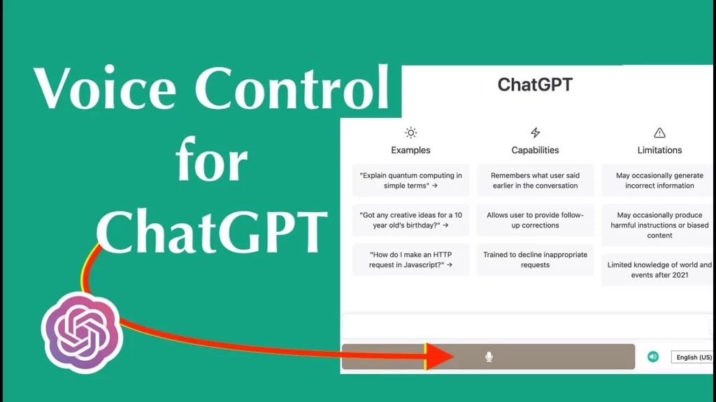 ChatGPT ; Talk to ChatGPT with Voice Control for ChatGPT Extension