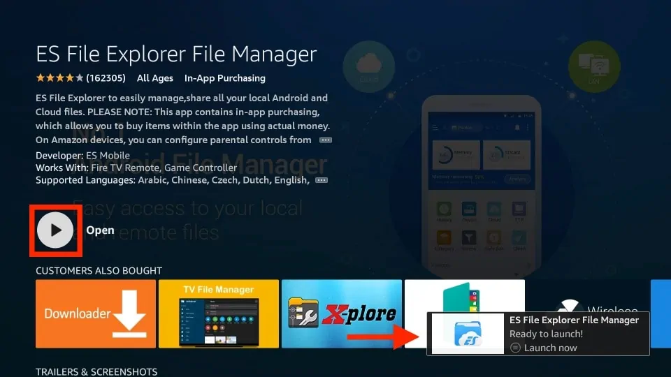 Installating ES Explorer on Firestick; how to sildeoad apps on Firestick