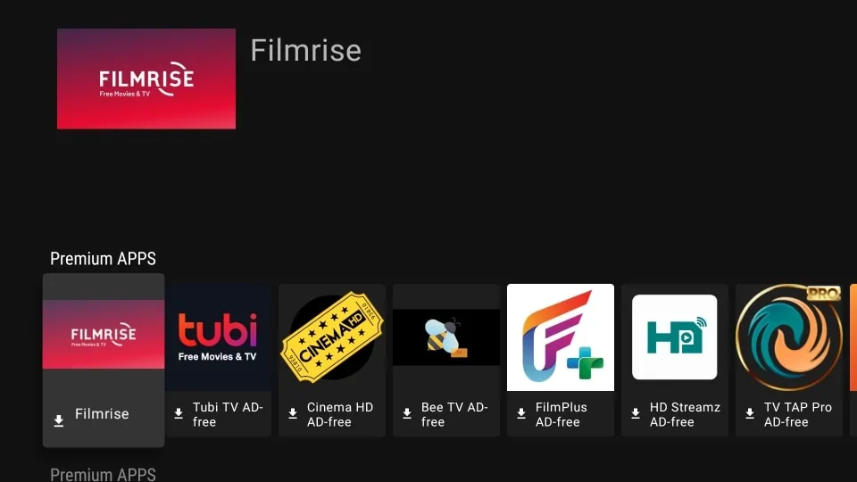 Various apps in library on unlikned on Firestick; How to Install UnLinked on Firestick