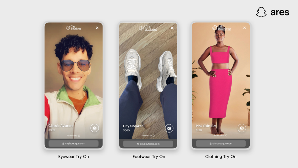 Snapchat New Update Will Transform Retail with ARES Shopping Suite