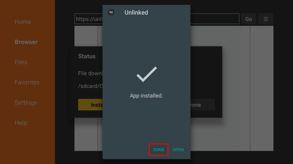 Open UnLinked on Firestick; How to Install UnLinked on Firestick