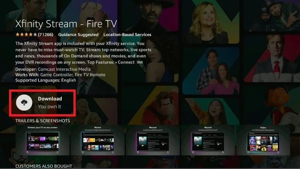 Download option for xfinity stream on Firestick;  How to Install Xfinity Stream on Firestick