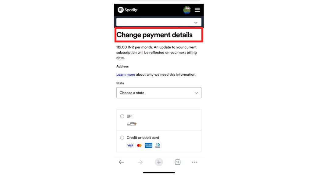  Change Your Spotify Payment Method