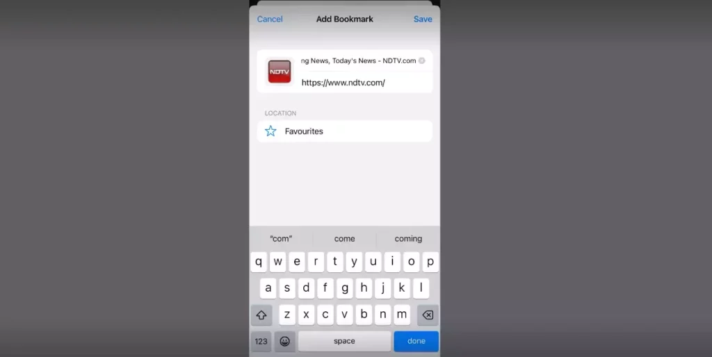 How to Bookmark on iPhone Safari Browser? Add Favorite to Safari