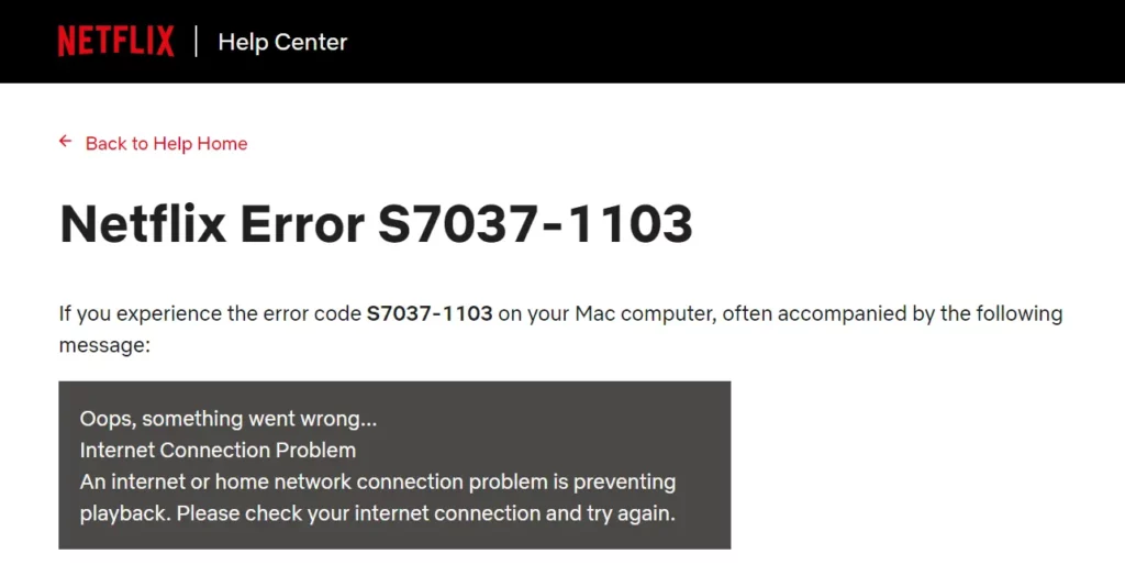 How to Fix Netflix Error Code s7037-1103? 5 Easy Fixing Ways
