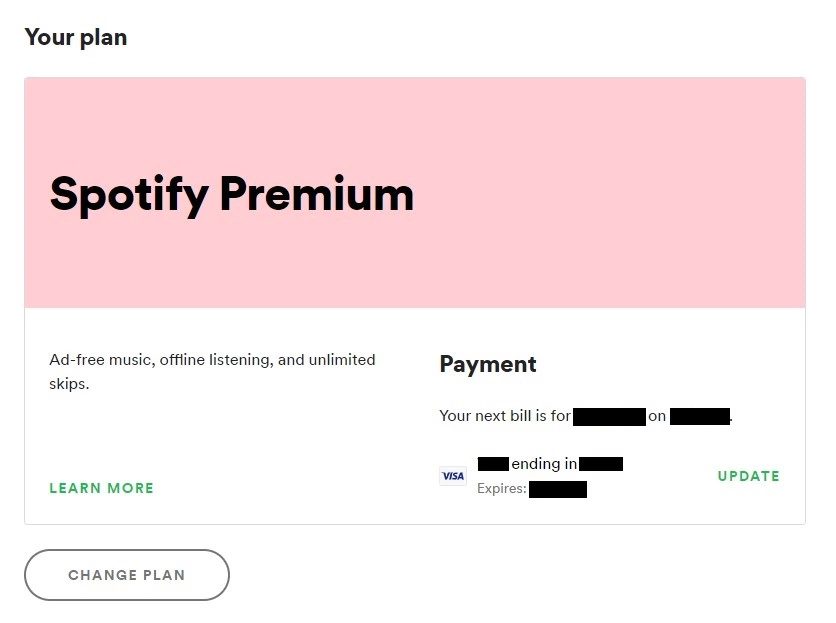 Fix Liked Songs Not Showing on Spotify by Renewing The Membership