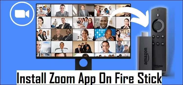 Install zoom app on Firestick; how to install Zoom on Firestick.