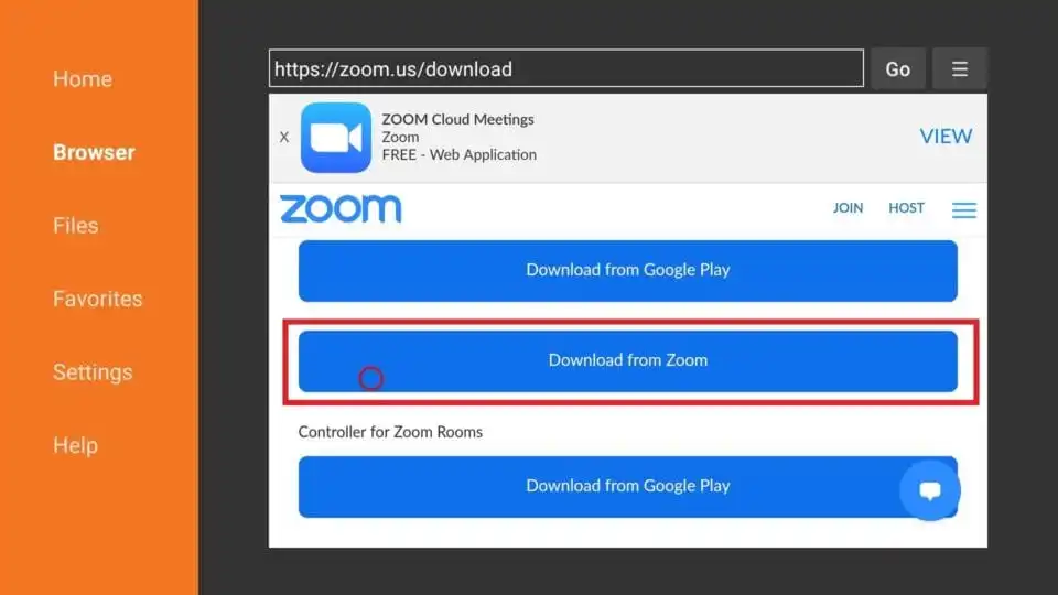 Download options for zoom on firestick; how to install zoom on firestick