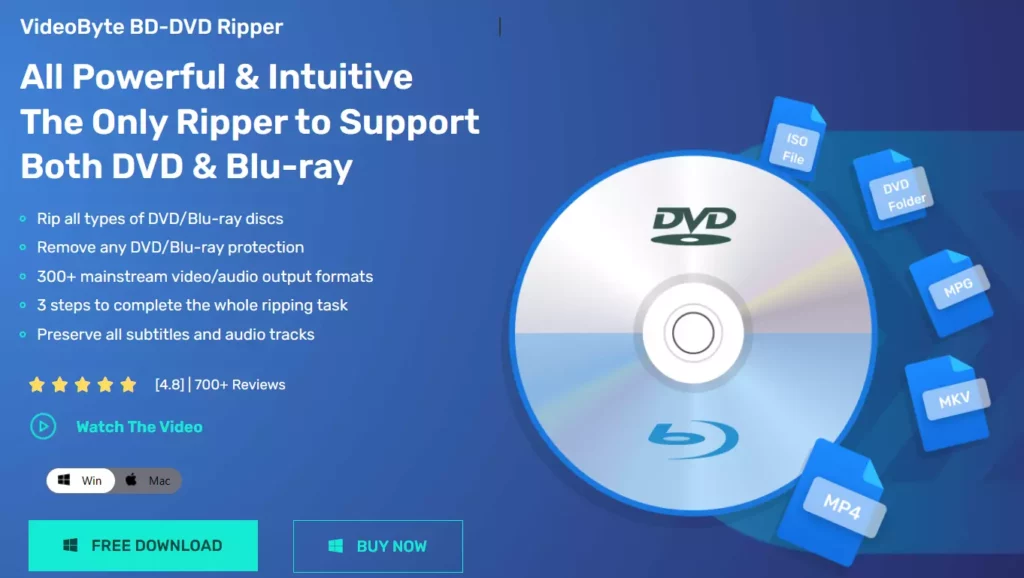 VideoByte BD-DVD Ripper Review: Features, Steps, Pros & Cons