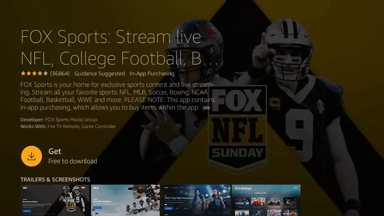 Downloading Fox Sports Go on Firestick; how to install Fox Sports Go on Fire TV