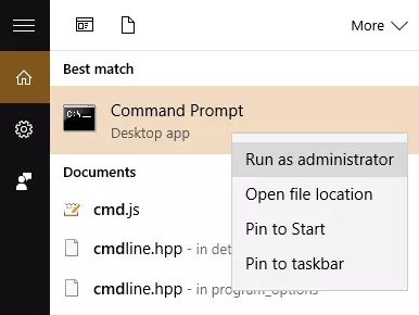 Command prompt on desktop and run as administrator; how to use a VPN on your Firestick TV