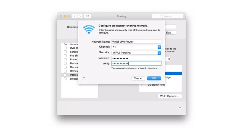 Entering id and password on WPA network on mac; how to use a VPN on your Firestick TV