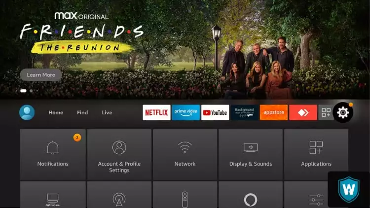 Firestick homescreen; How to Watch PPV on Firestick for Free