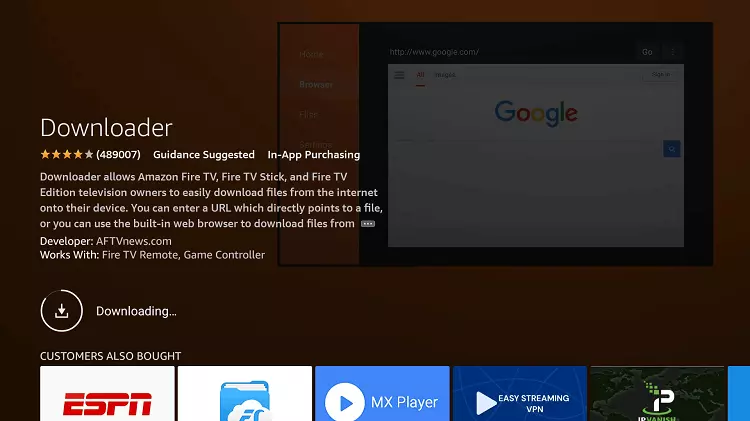 Downloading downloader app on Firestick; How to Get PPV on Firestick for Free 