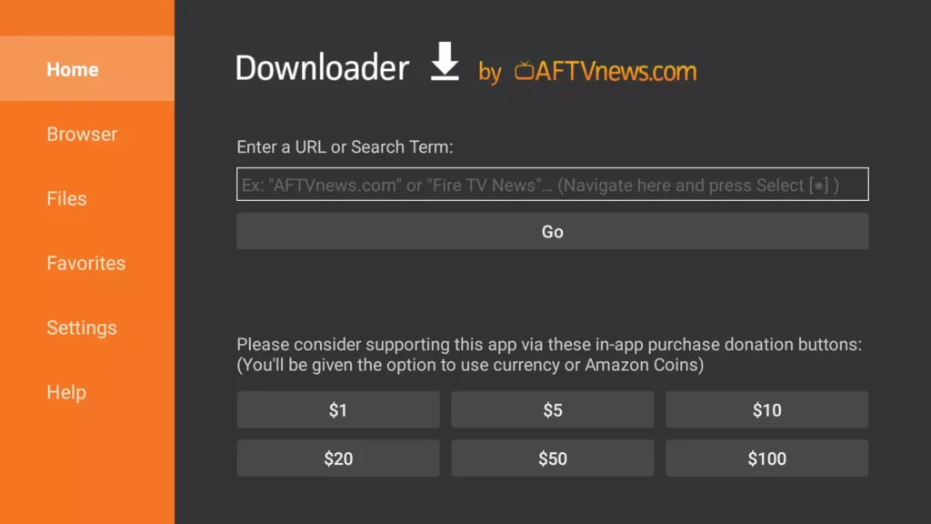 URL entering space on Downloader app on Firestick; How to download the crew on Firestick