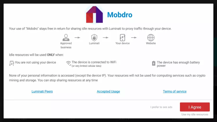 How to Add Mobdro to Favourites?