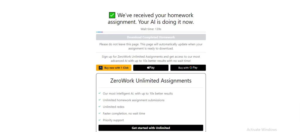 How to use ZeroWork.AI to do Your Homework?