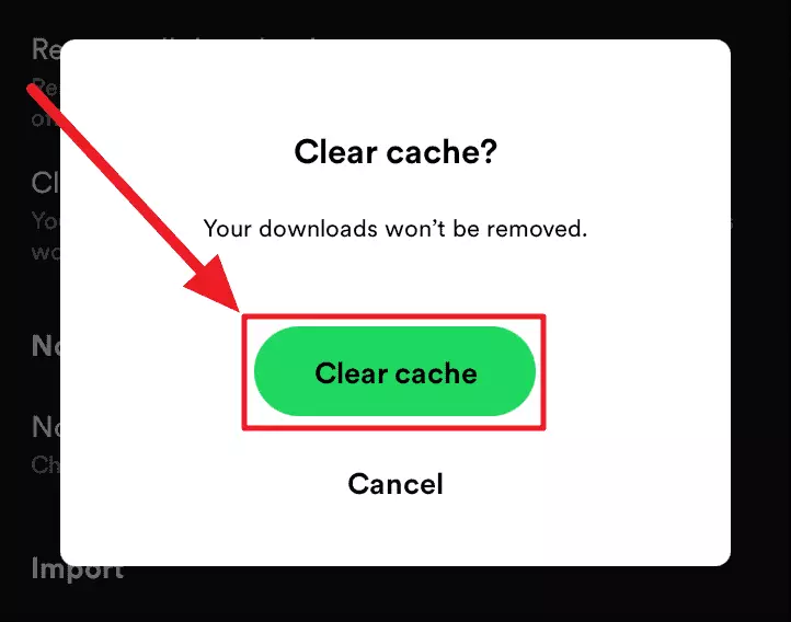 Method 2: Fix 'JWT is Expired' Spotify Error by Removing Spotify Cache 