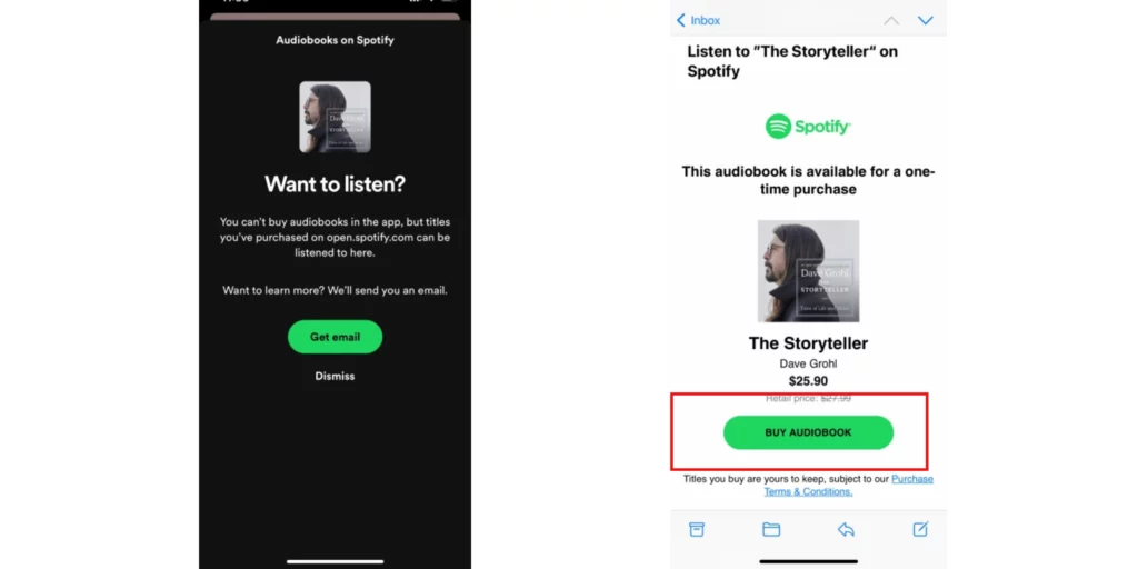 Buy Audiobooks on Spotify