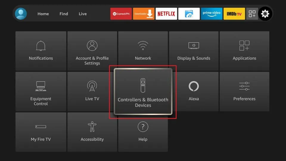 Controllers and Bluetooth devices on Firestick settings; How to Pair Firestick Remote
