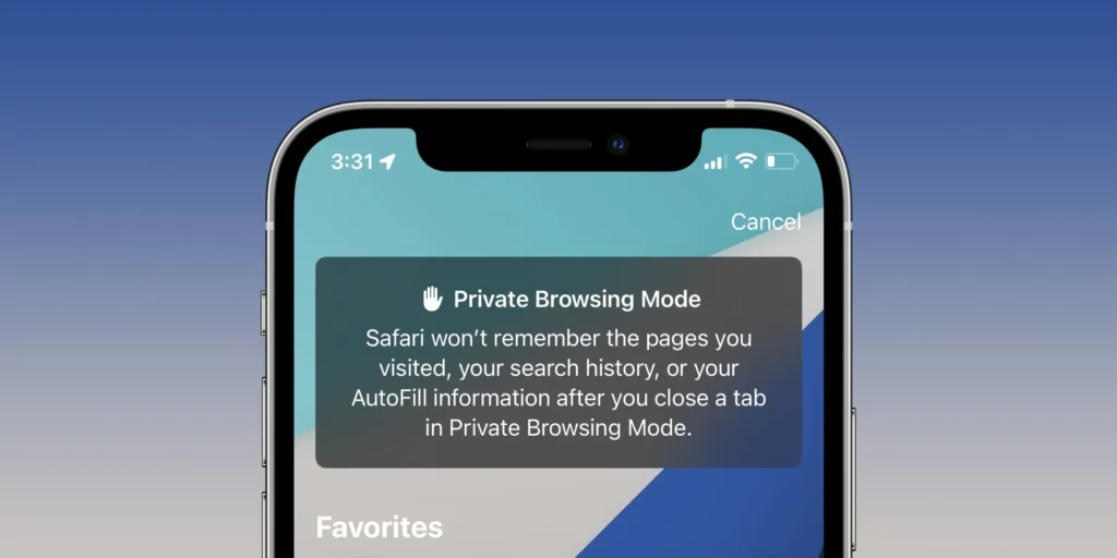 disable private browsing
