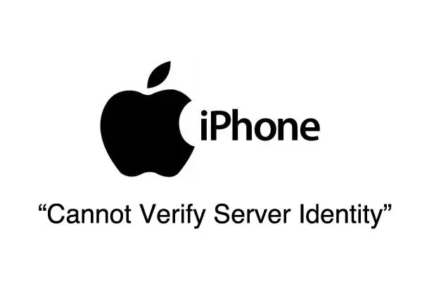 iPhone ; How to Fix "Cannot Verify Server Identity" on iPhone: Causes & Fixes