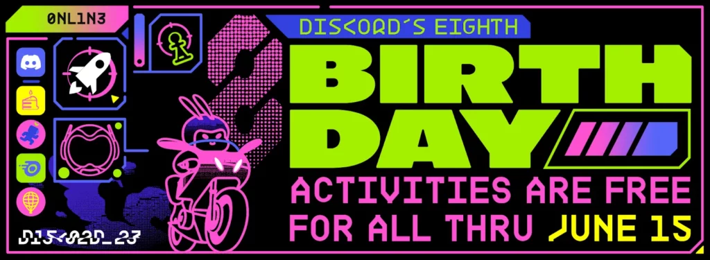 Discord birthday event