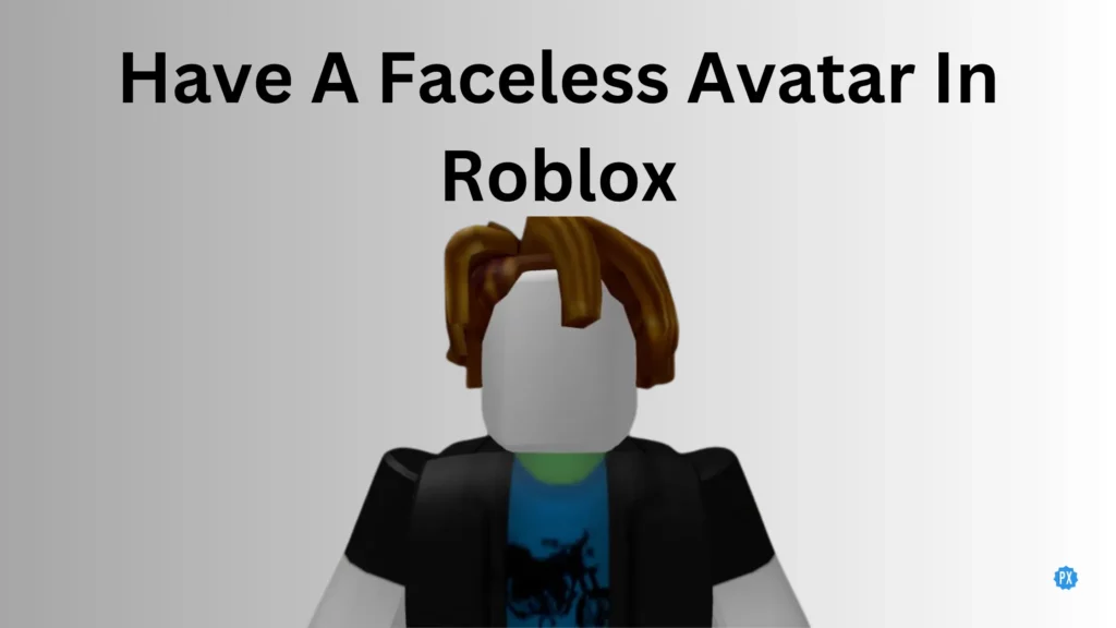 Have A Faceless Avatar In Roblox