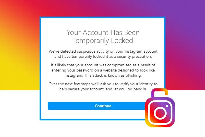 How To Fix Instagram “Your Account Has Been Temporarily Locked”