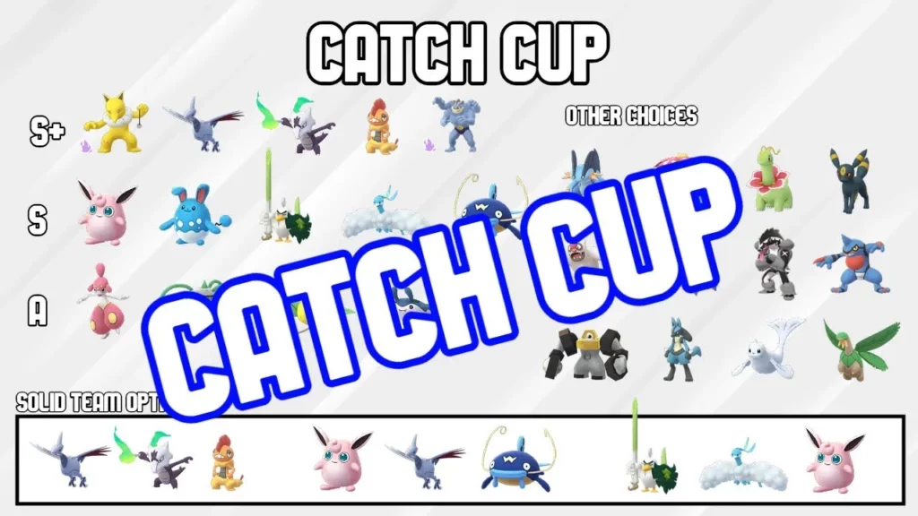 Know The Best Catch Cup Team In Pokemon Go